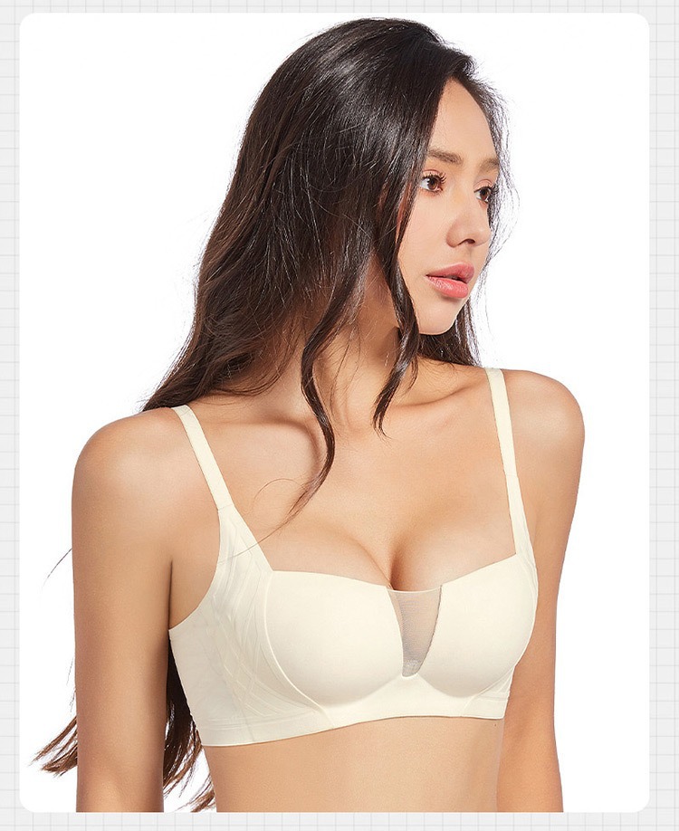 3D Velvet Ultra-Thin Jelly Bra Image