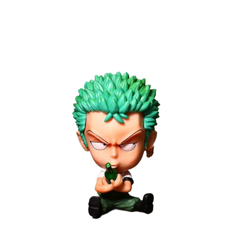 One Piece GKQ версия Луффи Эйс презирает любовь Санжа Зоро Чоппер фігурка подарок автомобильная подвеска слепая коробка