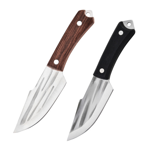 DouKuai live broadcast hand-made meat knife, hand-forged outdoor Mongolian knife, camping barbecue, cutting vegetables, cutting meat and deboning, multi-purpose