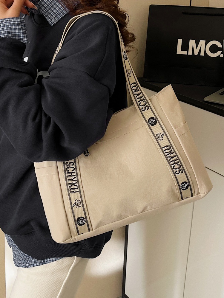 Bolsos de compras de gran capacidad transfronterizos, bolsos de cercanías, bolsos de hombro, bolsos de ocio, bolsos simples para mujeres image 3