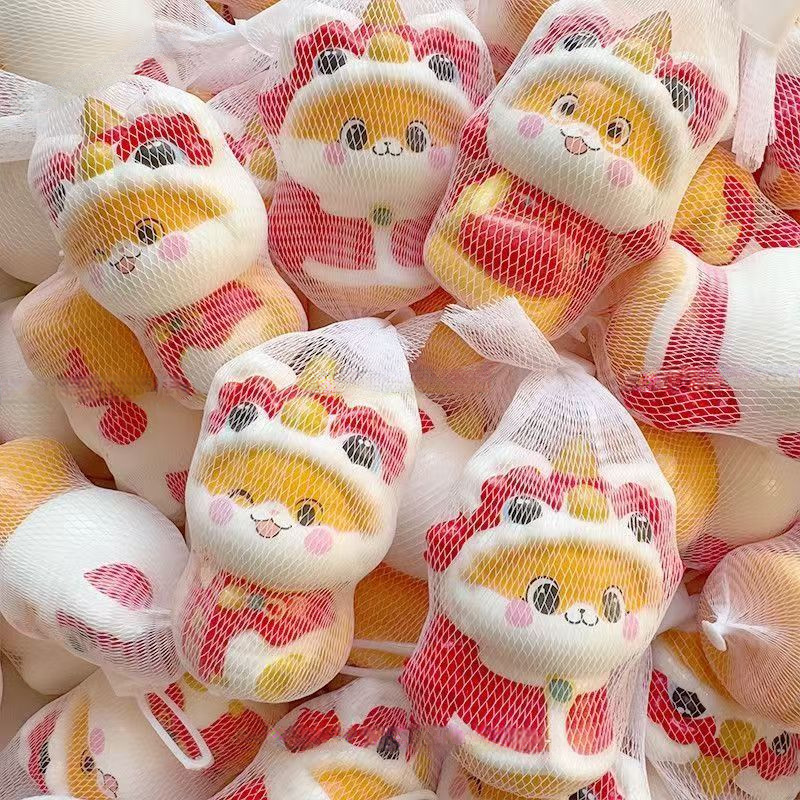 Red celebridad de descarga de huevos de fiesta de rebote lento, compresión de compresión de compresión