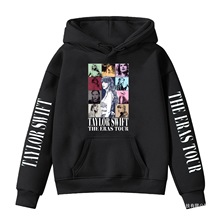 亚马逊周边演唱会专辑新奇印花儿童休闲连帽日本卫衣欧码