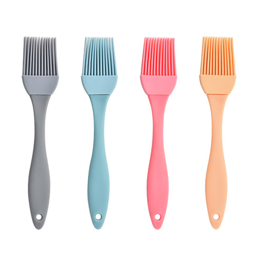 Kitchen food grade silicone oil brush split barbecue brush household baking tools high temperature resistant pancake brush oil brush