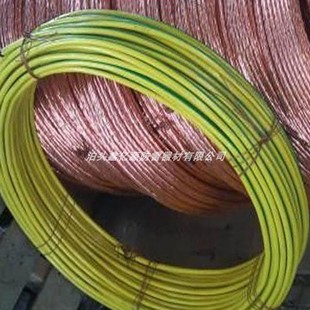 Llpvc Copper-Clad Steel Strand Insulated Copper-Clad Steel Strand Pvc Sheathed Copper-Clad Steel Grounding Strand Copper-Plated Steel Strand