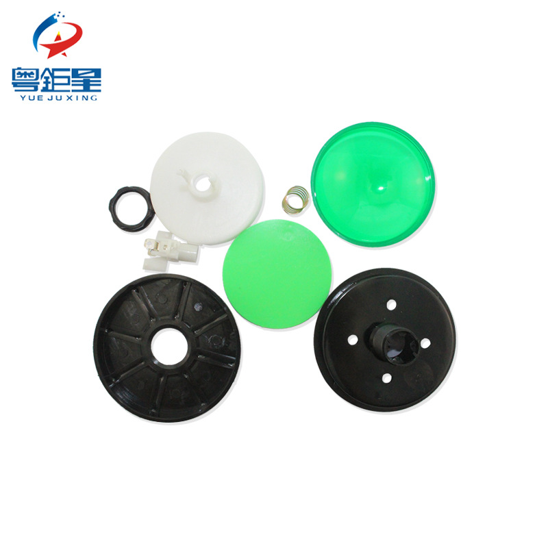 Botón redondo grande de 100mm con botón de máquina de juego de interruptor de luz Botón de reinicio automático de botón de contestador convexo de 10cm