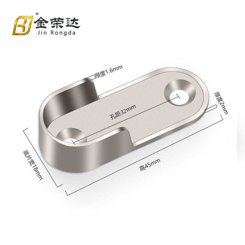 Jinrongda hardware engrosada ropa Polo ropa tubo titular fábrica al por mayor