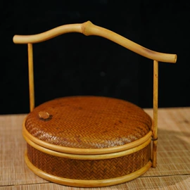 竹编;竹质工艺品;茶壶
