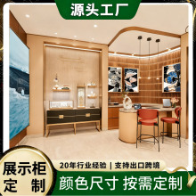 珠宝展示柜现代简约饰品展示架黄金玻璃柜台银首饰手表陈列柜定制