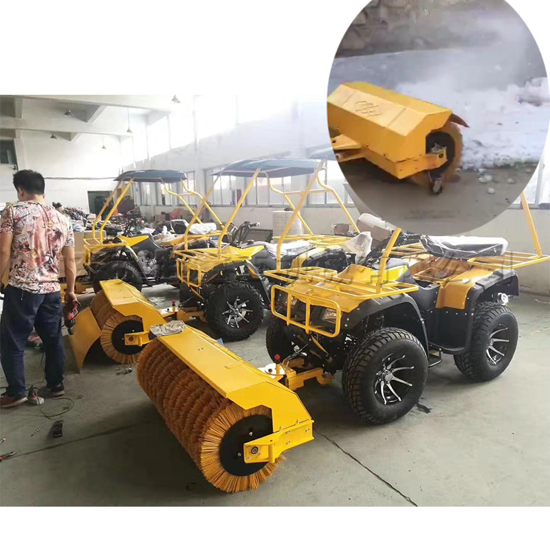 Pequeño Vehículo de remoción de nieve tipo coche cepillo inclinación Vehículo de remoción de nieve carretera de invierno Vehículo de remoción de nieve en tres provincias en el noreste de China