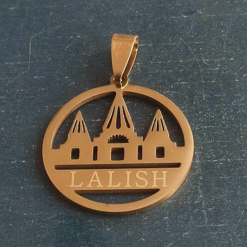 Titanium Steel Stainless Steel Yazdi Laris Necklace Pendant Men's and Women's Versatile Ethnic Style Trendy Jewelry Lalish