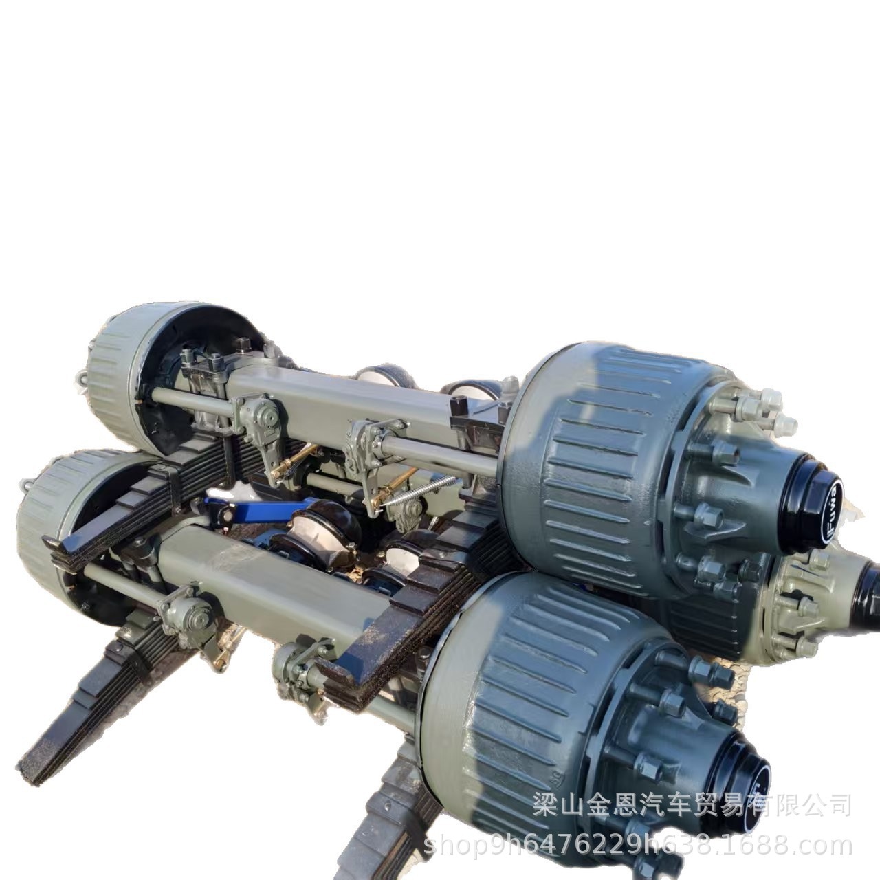 Cross-Border Supply of Trailer Axles 13t 16t Axles American-Style Trailer Axles Trailer Rear Axles