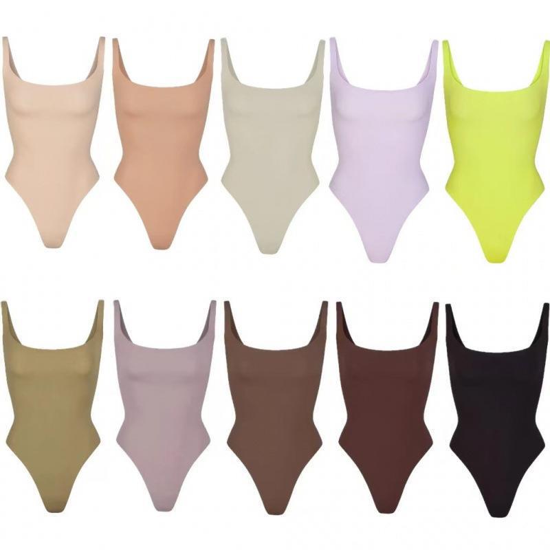 New Ims Kim Kardashian Fits Everybody Square Neck Bodysuit Sports Tank Top Slimming New Ims Kim Kardashian Fits Everybody Square Neck Bodysuit Sports Tank Top Slimming