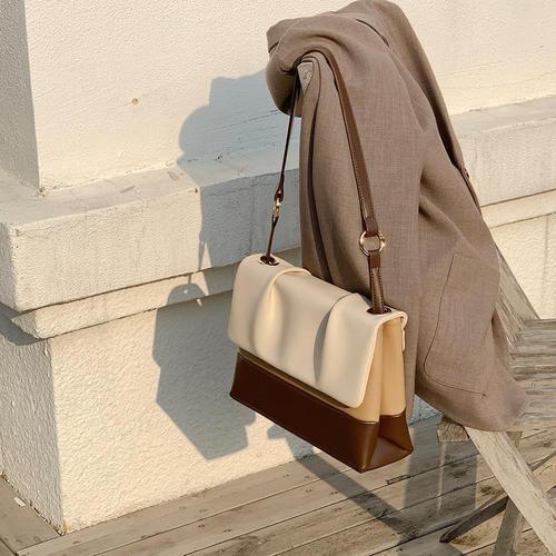 Bean Paste Milk Pudding Bag 2024 New Model Bucket Bag Unique High-End Single Strap Crossbody Bag