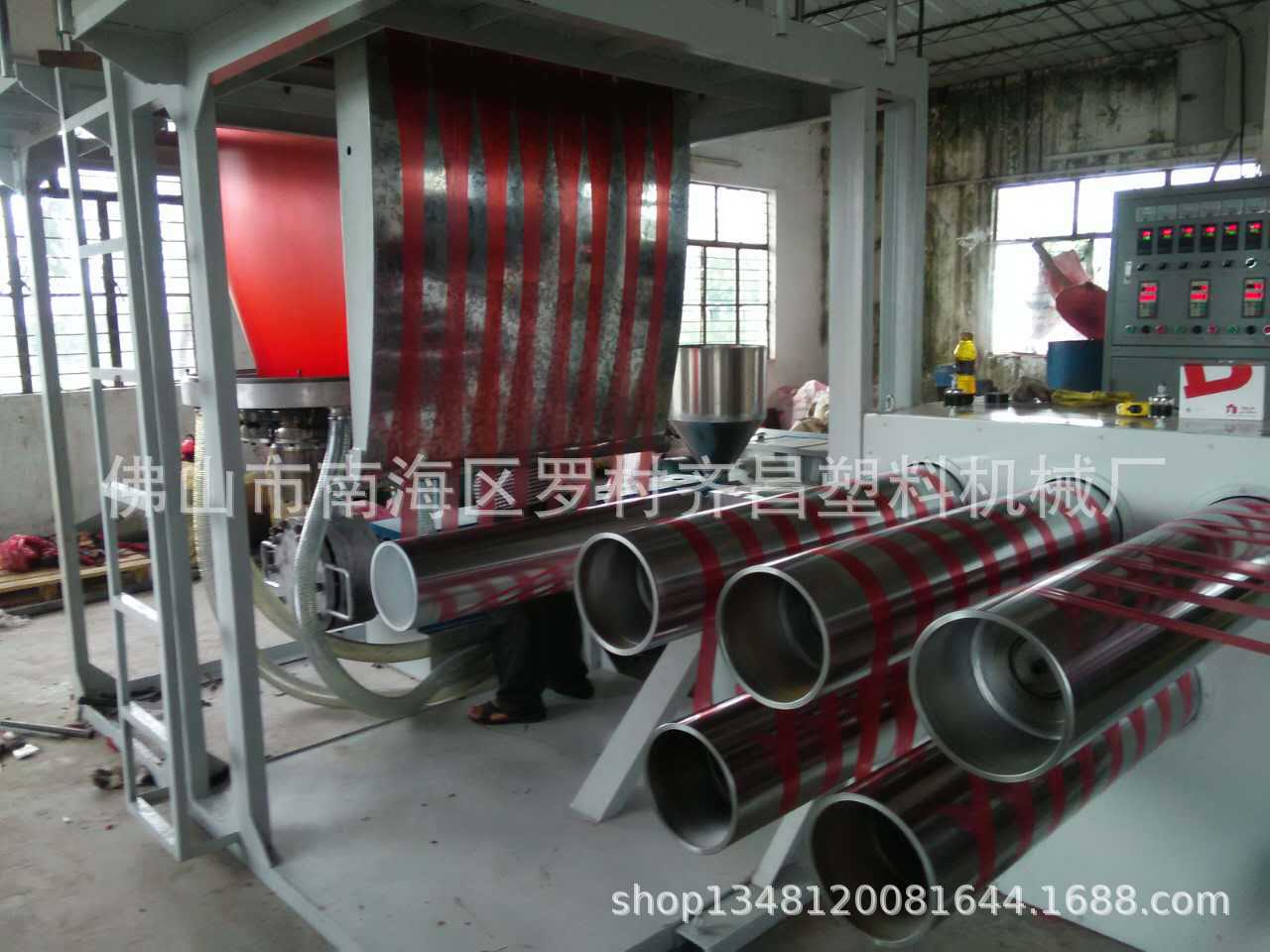 PP草绳撕裂膜挤出设备