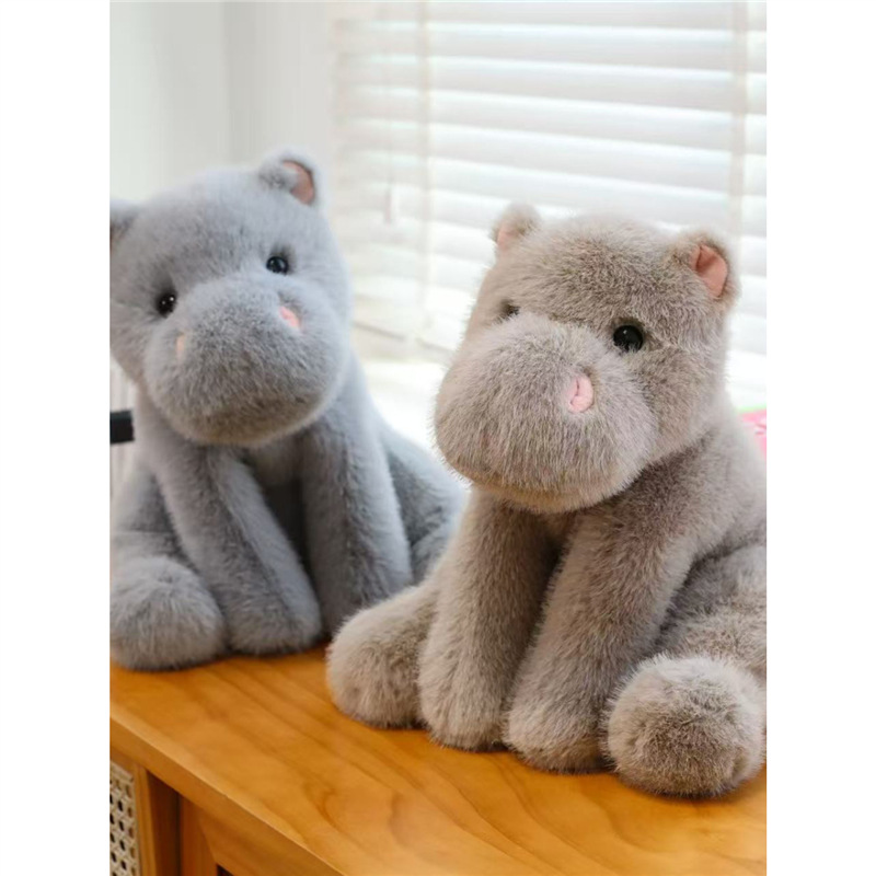 Милая мягкая плавная кукла, успокаивающая подушка, плюшевый корректор осанки, игрушка, новая коллекция, бегемот