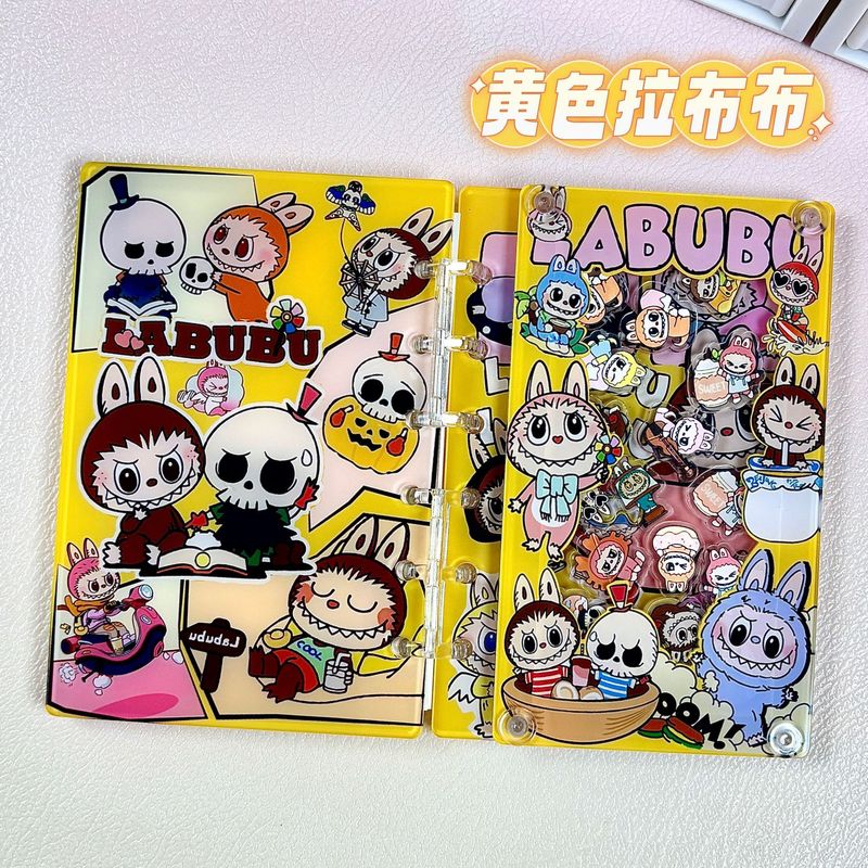 日本の漫画 A7 ルーズリーフノートブックかわいいガーリーハート高価値アニメ学生アクリル|undefined