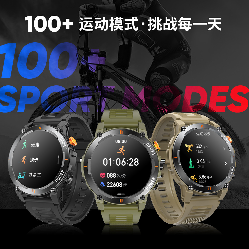 Modelo privado J300 transfronterizo Huaqiangbei monitoreo de frecuencia cardíaca azúcar en sangre ECG pulsera deportiva Bluetooth reloj inteligente para hombre