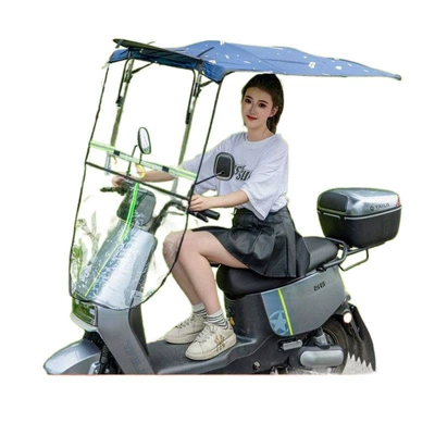 Motorcycles, Windproof Sunshade Umbrella Cover, Elektromobil üçün ön şüşə çətiri (günlük)