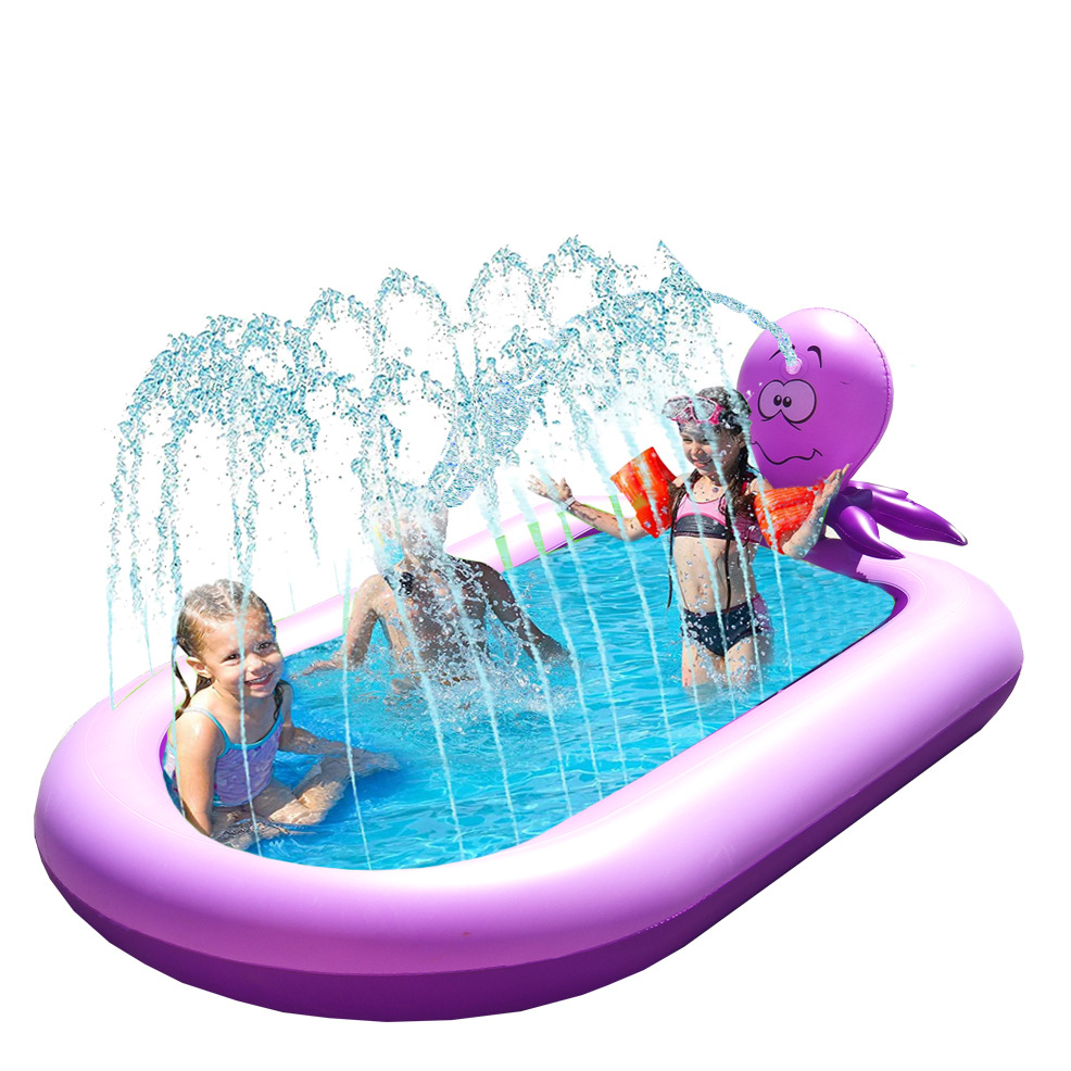 Inflatable toy play in water