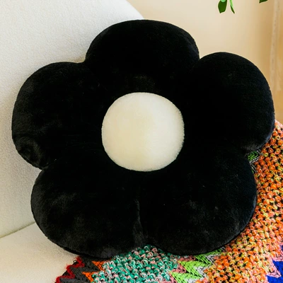 cushion rabbit velvet nap pillow, Oyuncaq yastıqlar - dark-black-35cm
