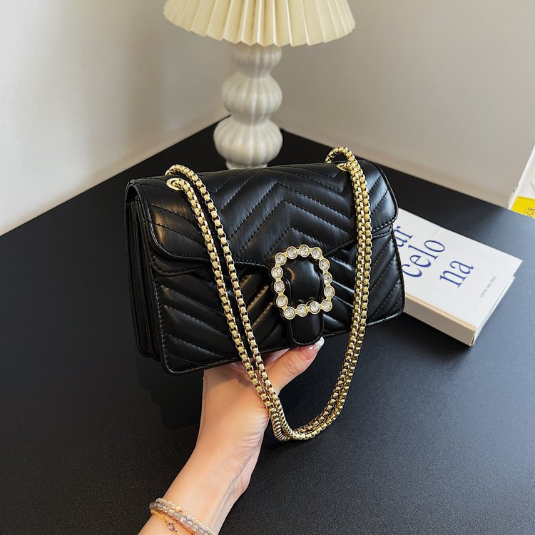 2023 verano nuevo bolso de hombro crossbody pequeño bolso cuadrado bolsa de hombro tamaño libre costura