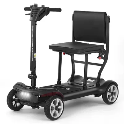 Lightweight Folding Aluminum Elektrikli skuterlər - battery-10ah-black