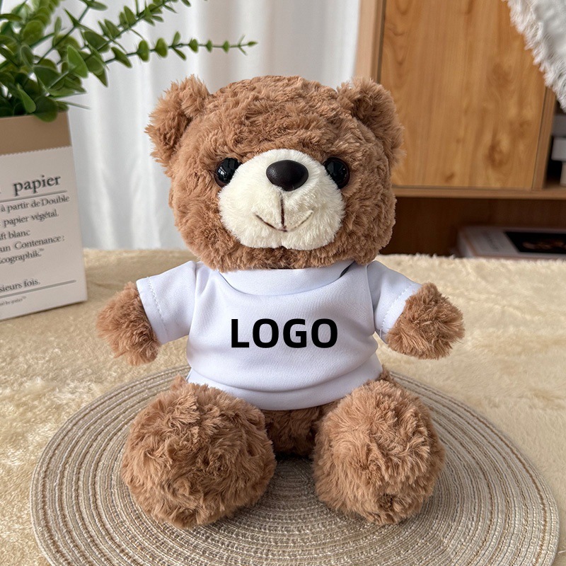 Logo imprimible Teddy Bear Teddy Bear DIY impresión de muñecas de regalo de la compañía de juguetes de peluche