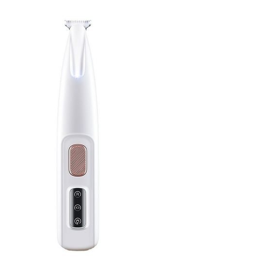 Waterproof LED Light Dog Cat Foot Hair Shaving Pet Shaving Foot Hair Charging Electric Clipper with Light Dog Hair Trimming
