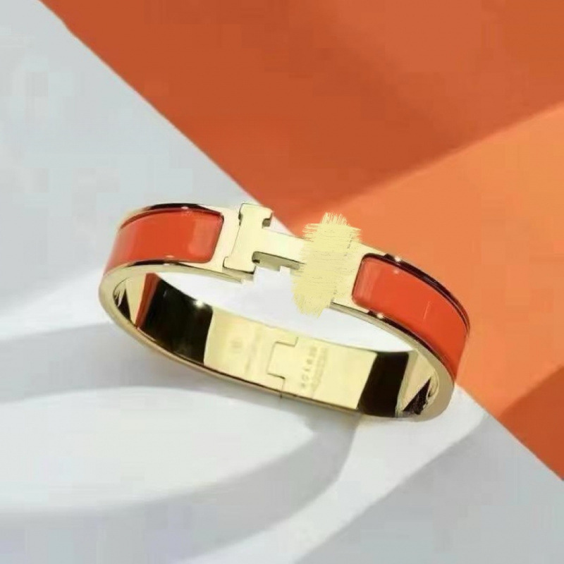Golden orange bracelet