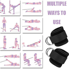 Fitness weight-bearing ankle strap elastic self-adhesive strap leg strength training aid ankle bandage