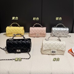 小香風菱格チェーンバッグ女性2025新高級感ファッション洗練されたハンドバッグシングルショルダーバッグ