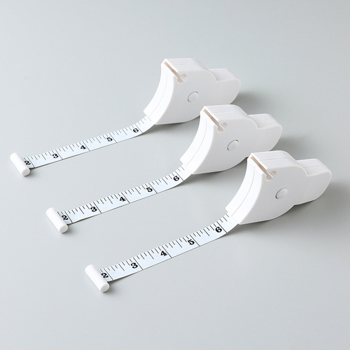 Manufacturer wholesale measurement measurements soft fitness body measurement household fitness tape measure portable bust waist leg circumference tape measure