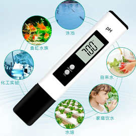 跨境ph笔套装鱼缸酸度计 便携式ph计仪ec笔tds水质检测笔