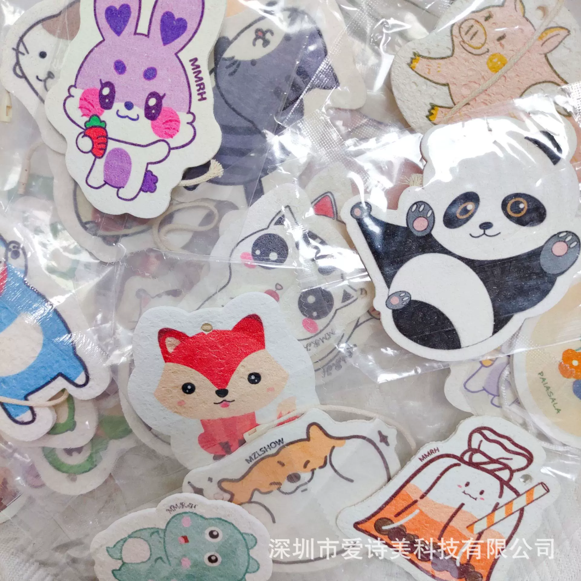 压缩卡通木浆海绵擦洗碗擦厨房清洁海绵片吸水不沾油海绵魔力擦