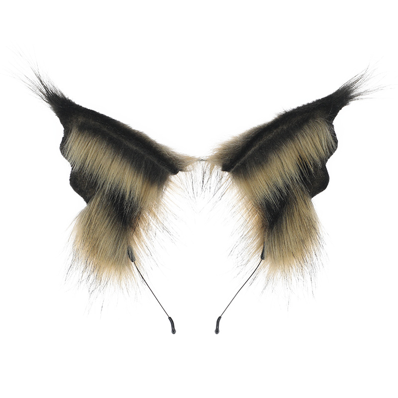 Tocado de felpa lindo generación pelo comic show cos accesorios simulación bestia oído diadema accesorios KC tmall gato oído accesorios para el cabello