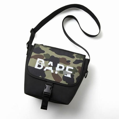 Japanese magazine appendix package ape head camouflage buckle tote bag, unisex waterproof shoulder and crossbody bag