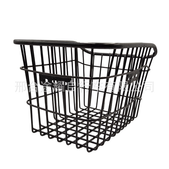 Bicycle Rear Basket Mountain Car Basket Children's Folding Bicycle Rear Basket Bag Bicycle Rear Basket Extra Large Car Basket