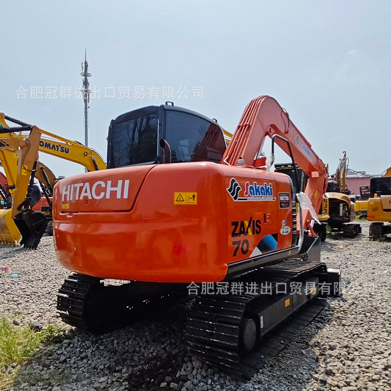 Excavadora de segunda mano Hitachi ZX70 Exportación Komatsu Kater Sanity Doushan Excavadora pequeña y mediana venta directa