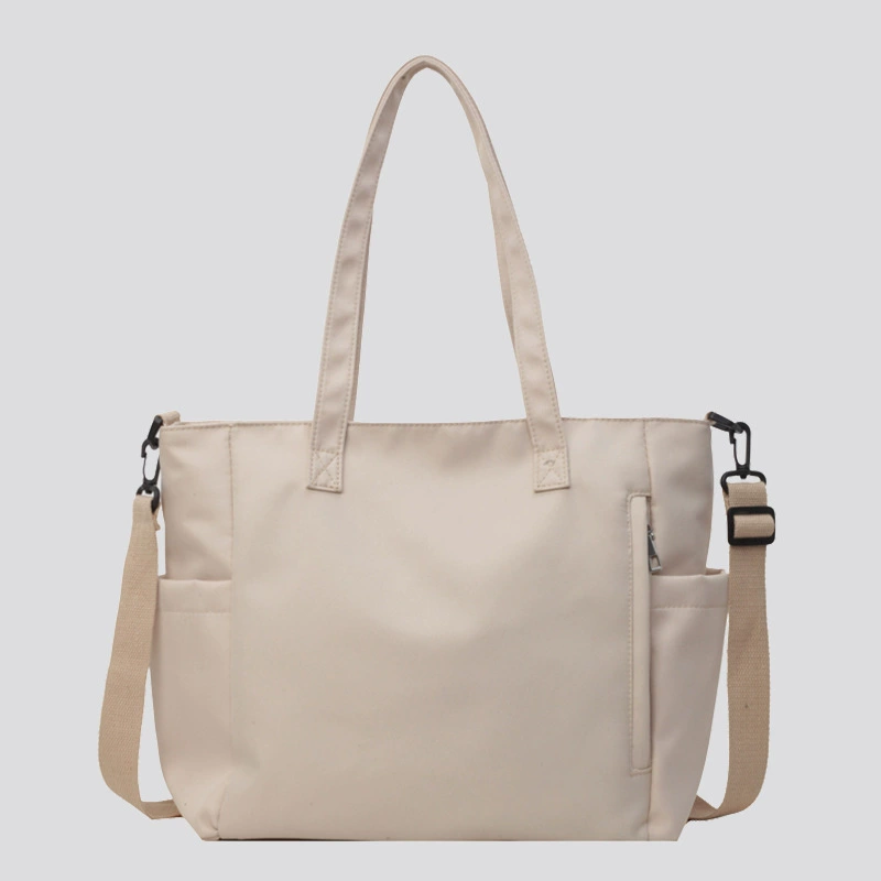 Waterproof nylon capacious cloth bag, one-shoulder bag