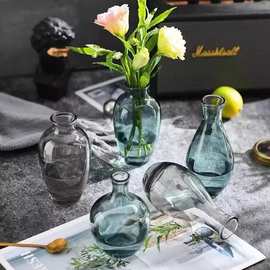 网红不规则简约创意小花瓶客厅水养插花鲜花水培迷你花瓶餐桌摆件