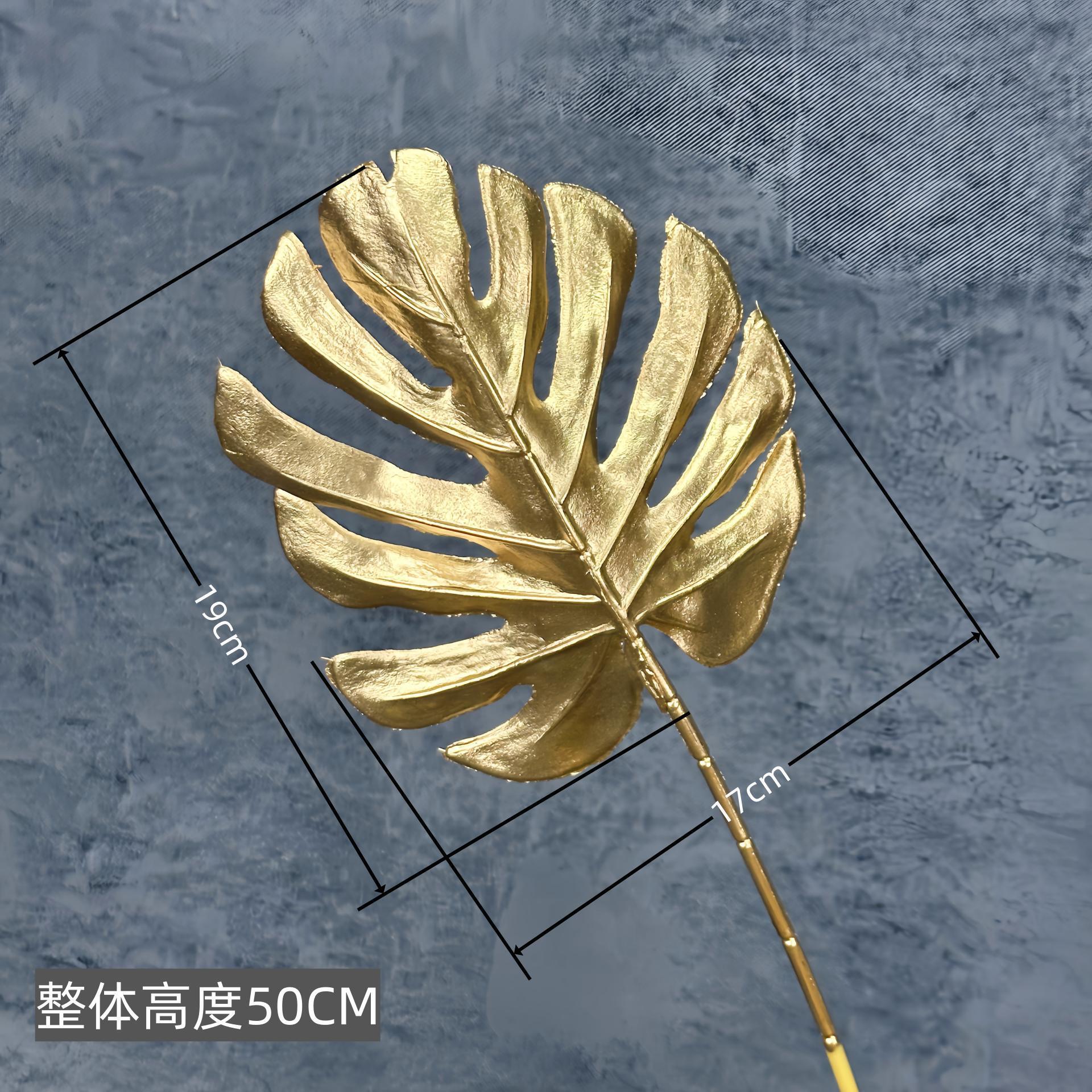 Flor artificial de oro solo tenedor fruta roja eucalipto ginkgo hoja gran amor Hortensia de madera Año Nuevo bendición cubo arreglo floral adornos