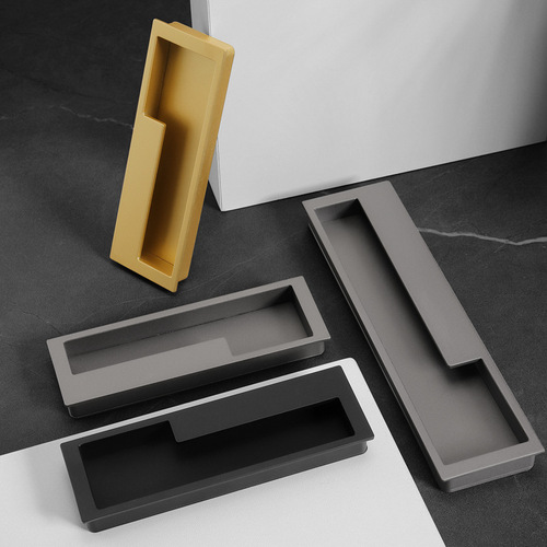 Hidden handle, modern integrated handle, sliding door slot-in handle, embedded cabinet handle, invisible cabinet handle