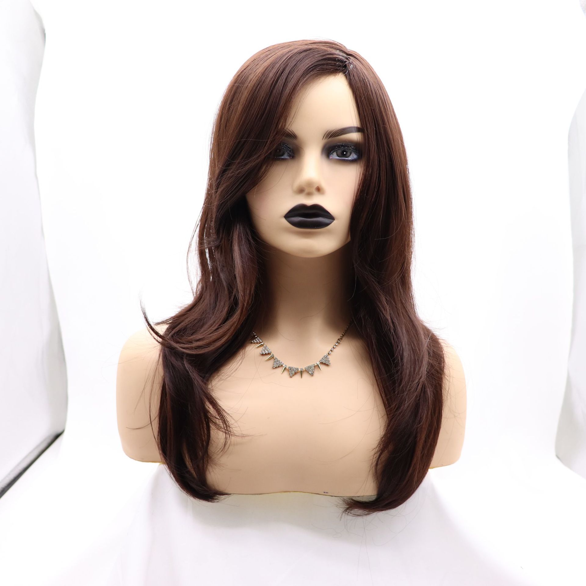 Peluca europea y americana NEWLOOK Lacio corto encaje comercio exterior moda europea y americana peluca de fibra química peluca SK009