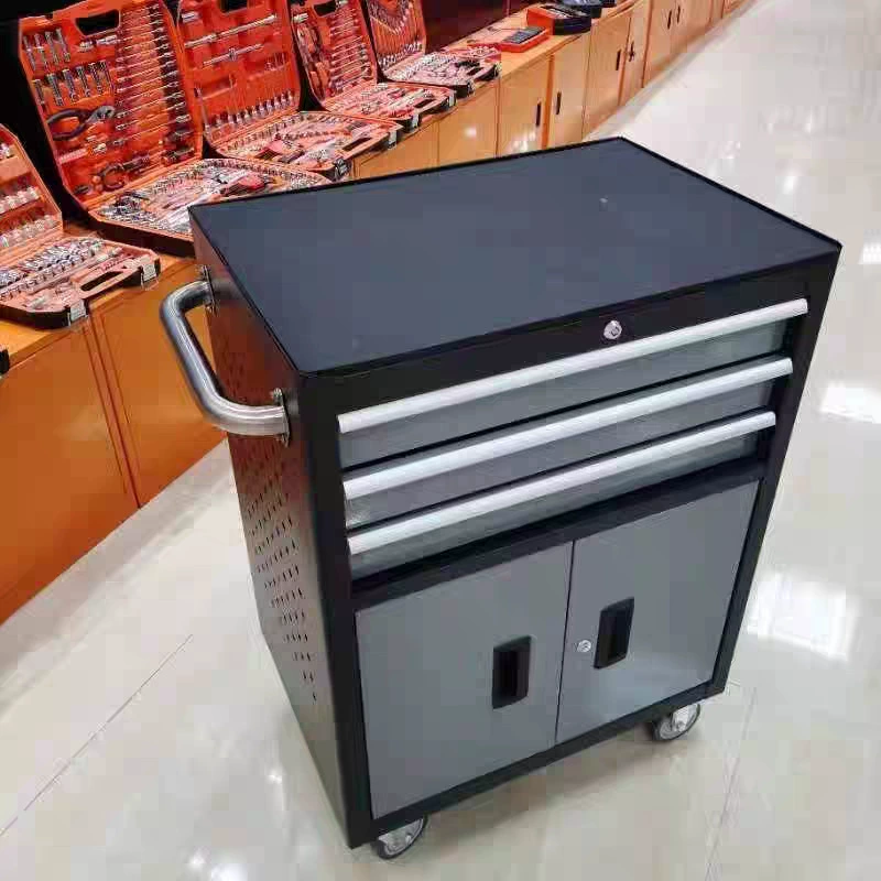 Набор инструментов Huafeng Giant Arrow, 173 предмета, специализированный набор, универсальная тележка для инструментов, мобильный шкаф для инструментов, тележка для деталей