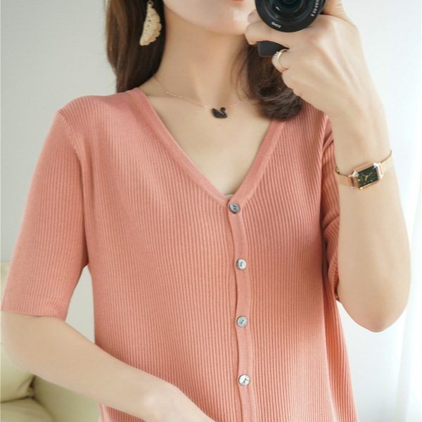 summer knitted sweater