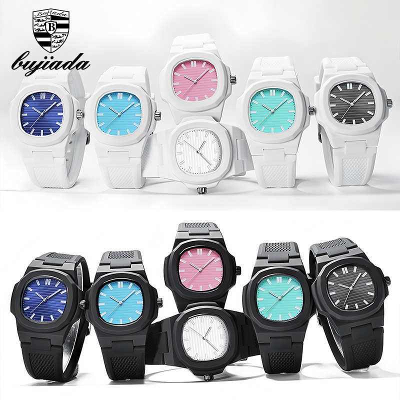 Couple Watch Fashion Versatile Creative Parrot Waterproof Sports Luminous Silicone Jelly Student Watch Cross-Border 2509