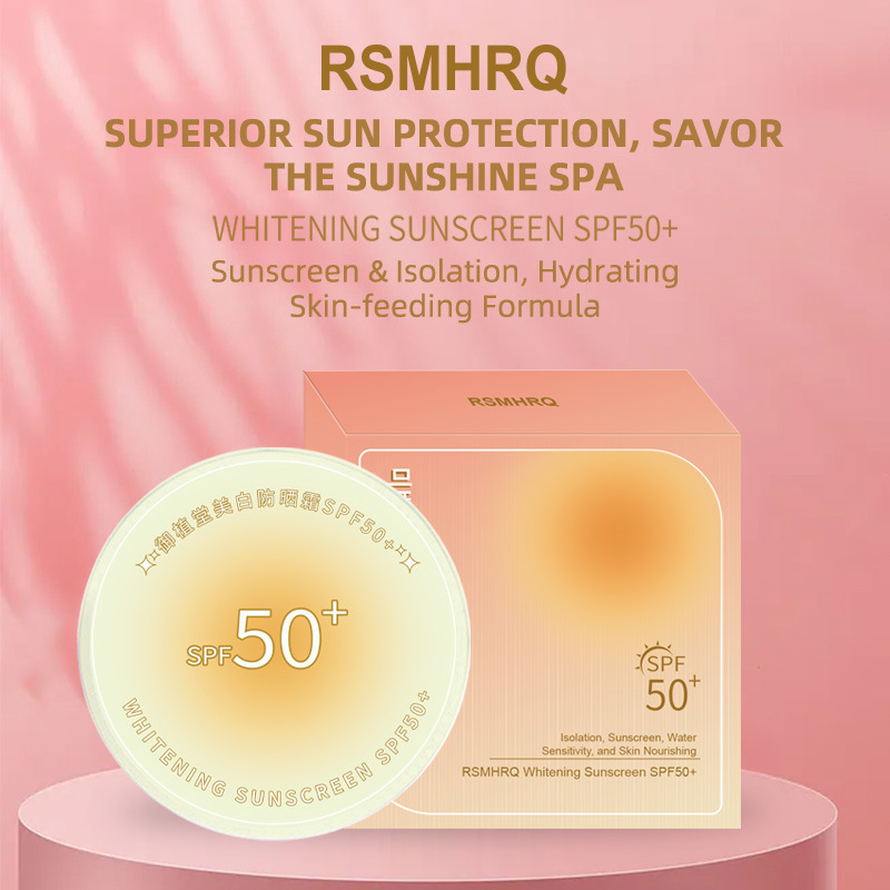 Cross-border sunscreen cushion concealer, isolation, waterproof, sweat-proof, long-lasting moisturizing, brightening skin tone, refreshing, whitening sunscreen