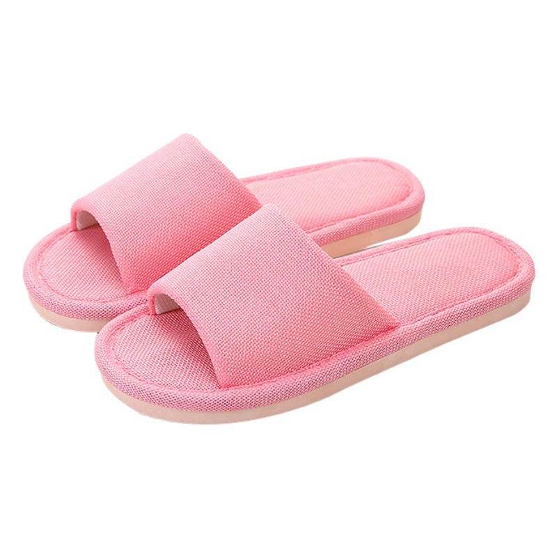 Льняные тапочки женские весной и осенью