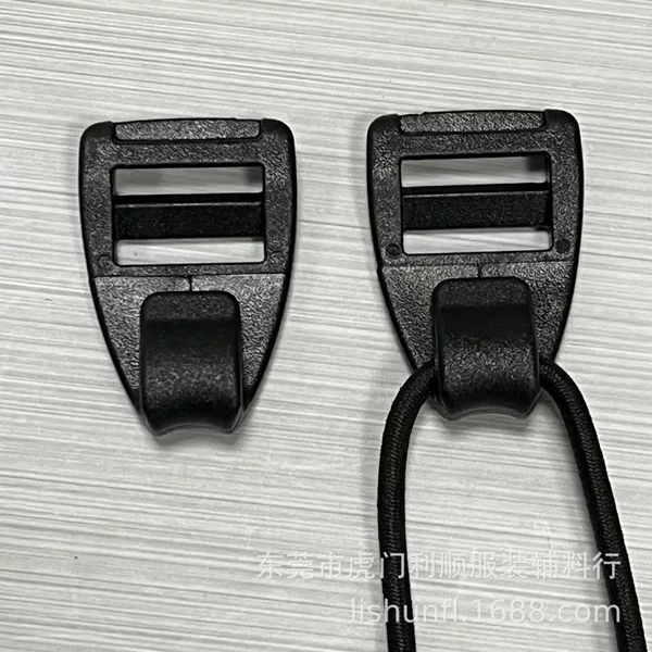 In-Stock Pom Strong Pull Force 15mm 25mm Adjustable Hook Outdoor Climbing Bag Hook Buckle High-Strength Tent Hook Buckle