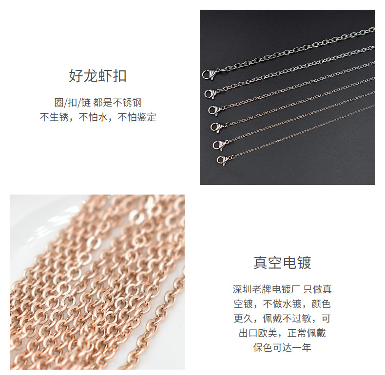 Pendentif en acier inoxydable - Ref 3447123 Image 15